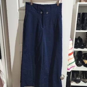 New York & Company Navy Maxi Capris